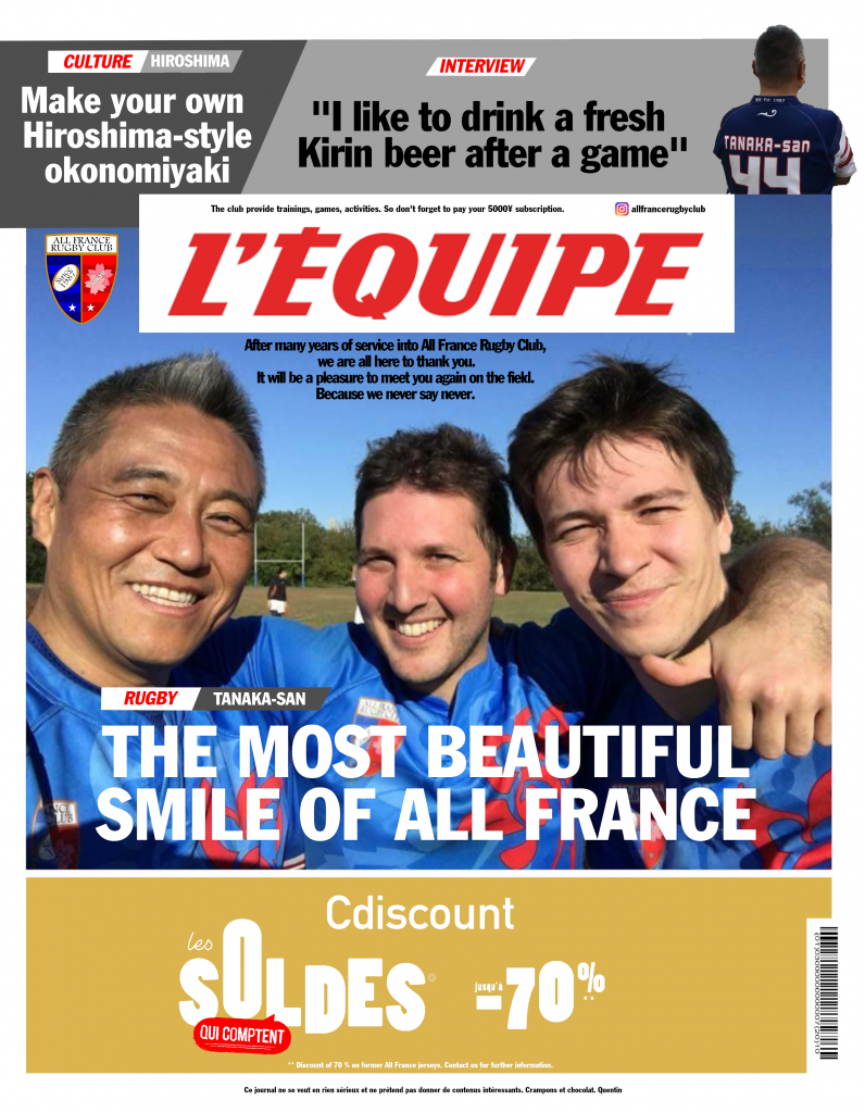 Journal équipe 18 mars 2021