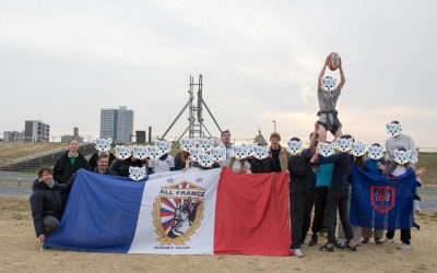 フランス人スカウト隊とのラグビー体験デー