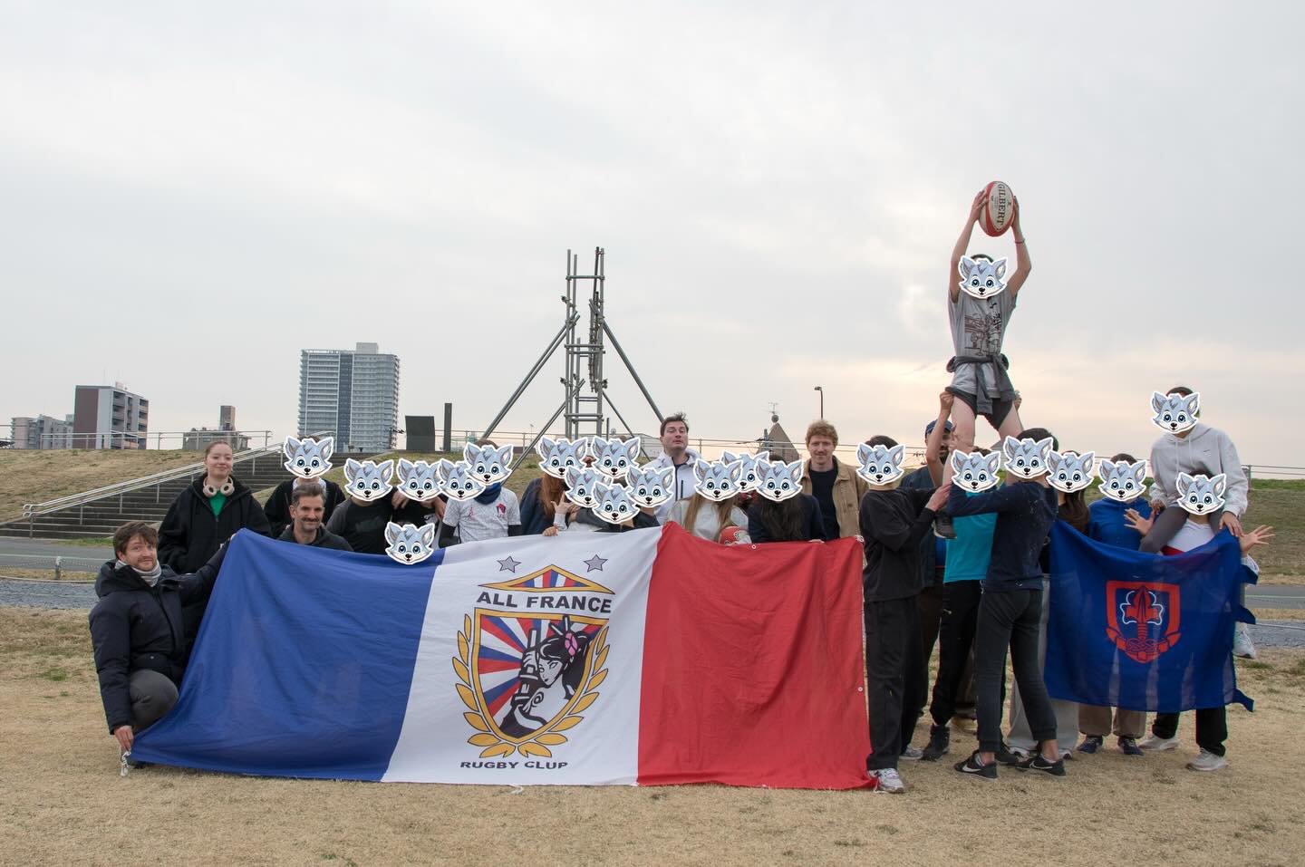 Rugby Discovery Day with the French Scout Troop